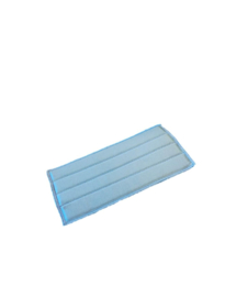 Microvezel Glasmop 12 x 27cm Blauw