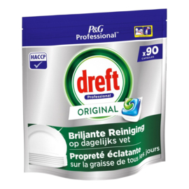 Dreft Professional Original Vaatwastabletten 90 stuks