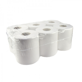 Handdoekrol Midi Recycled tissue 1 laags 6 x 300 meter