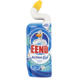 Wc Eend Toiletreiniger Action Gel Marine Wave 750ml