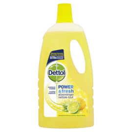 Dettol Power & Fresh Allesreiniger Citroen & Limoen 1 Liter