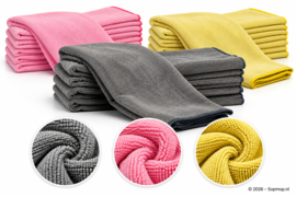 Hygyen XXL Microvezeldoek 60 × 70 cm – 5 stuks – 300 g/m² – Multifunctioneel – Kleur naar keuze