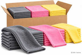 Hygyen XXL Microvezel Dweildoeken – 50 Stuks – 60 × 70 cm – 300 g/m² – Kleur naar keuze