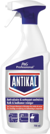 Antikal Professional 2 in 1 Kalk & Badkamer Reiniger Spray 750ml