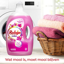 Robijn Color Pink Sensation Vloeibaar 3L 60 wasbeurten