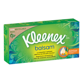 Kleenex Balsam tissue box