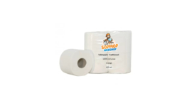 Sopmop Toiletpapier Traditioneel 100% Cellulose 400 vel / 2Laags 1 x 4 Rollen