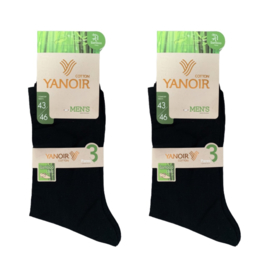 YANOIR Bamboe sokken 3-pack UITVERKOOP