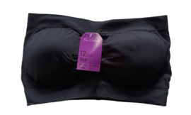 Strapless Topje Naadloos 6604 zwart