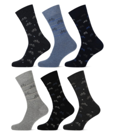 Teckel 3 designs men's sock 3-pack