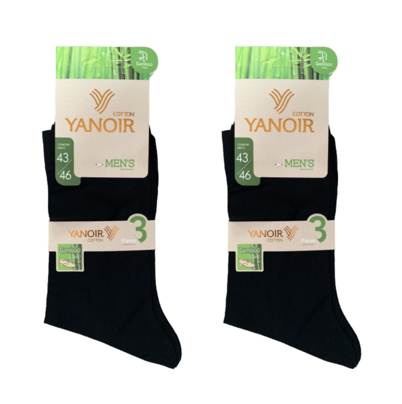 YANOIR Bamboe sokken 3-pack