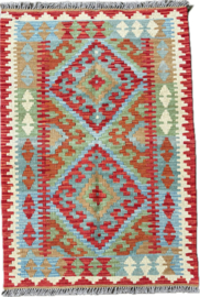 Kelim tapijt maat: 96x66