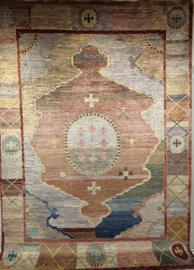Sultanabad Art tapijt Maat: 350X254