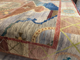 Sultanabad Art tapijt Maat: 350X254