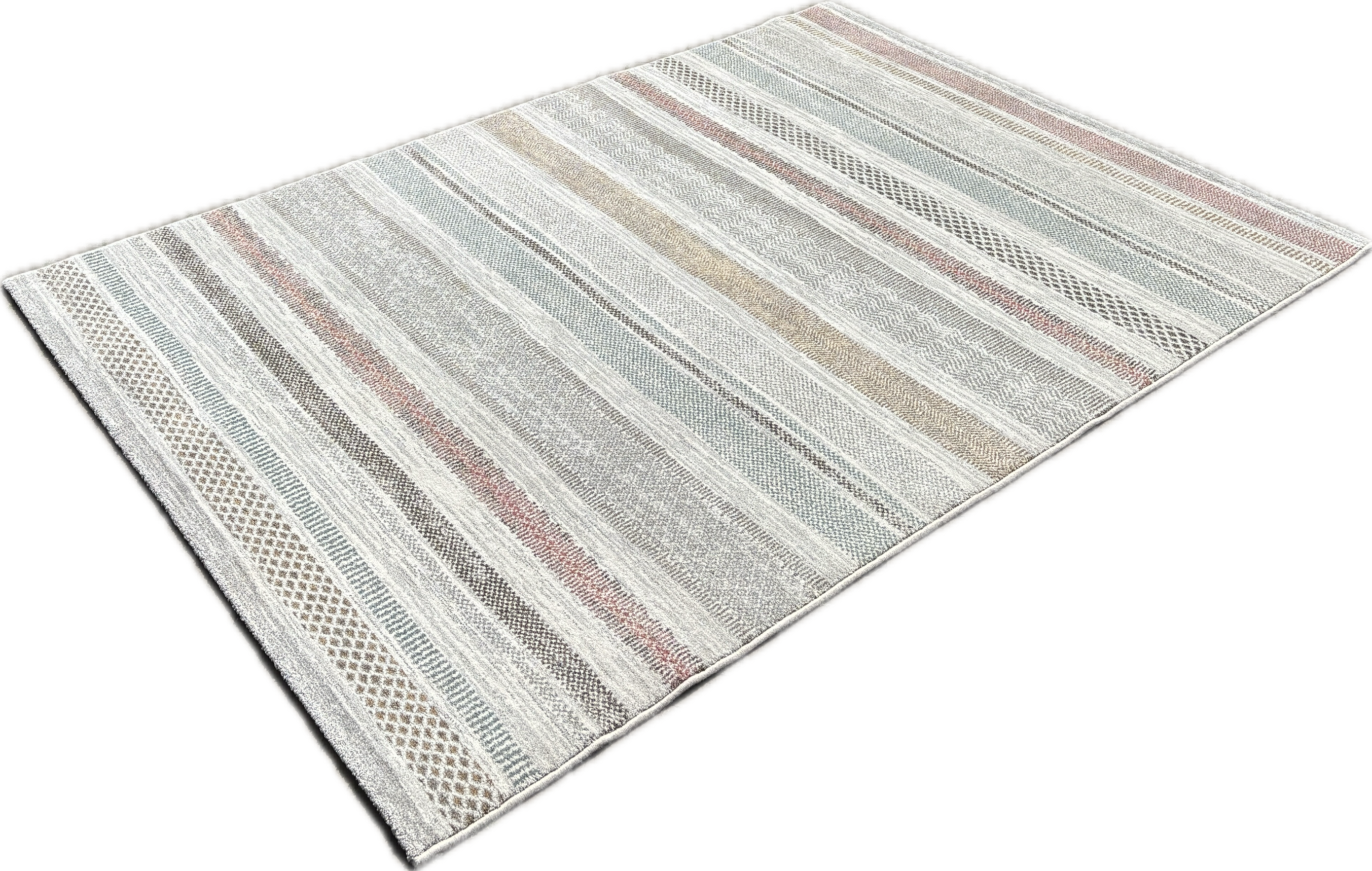 Berberis modern stripe tapijt maat:160x230