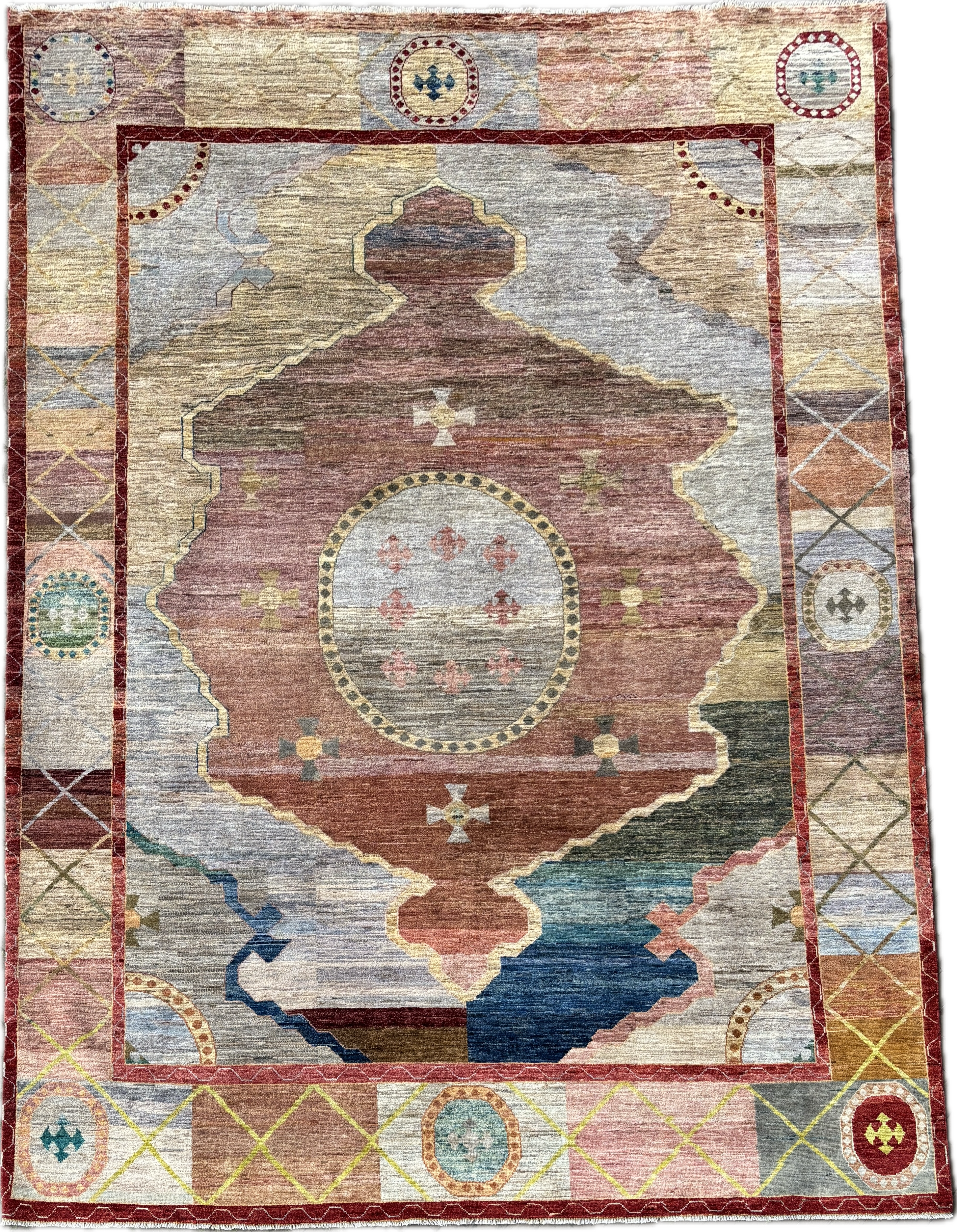 Sultanabad Art tapijt Maat: 350X254