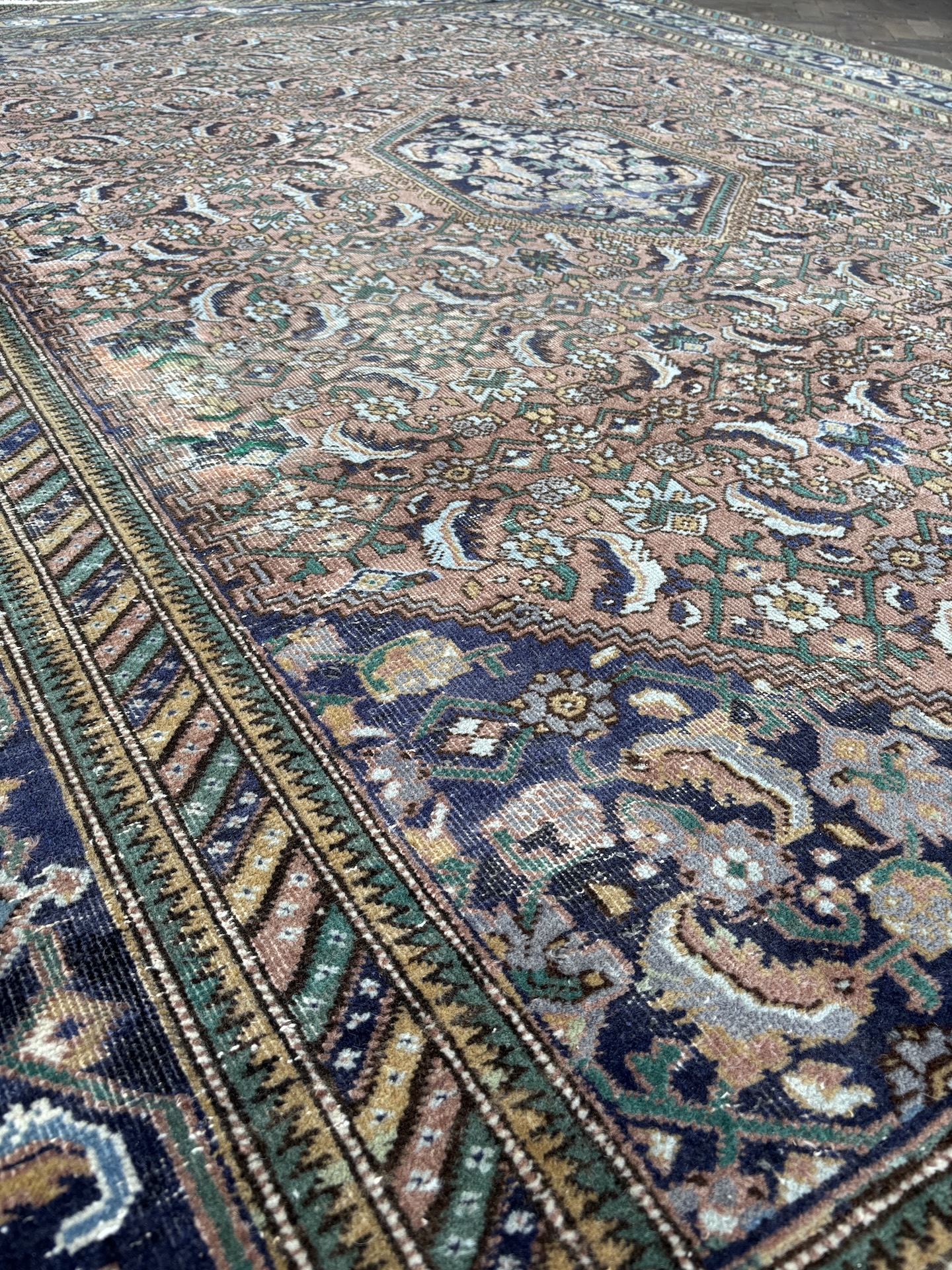 Vintage Ardebil tapijt maat: 230x290