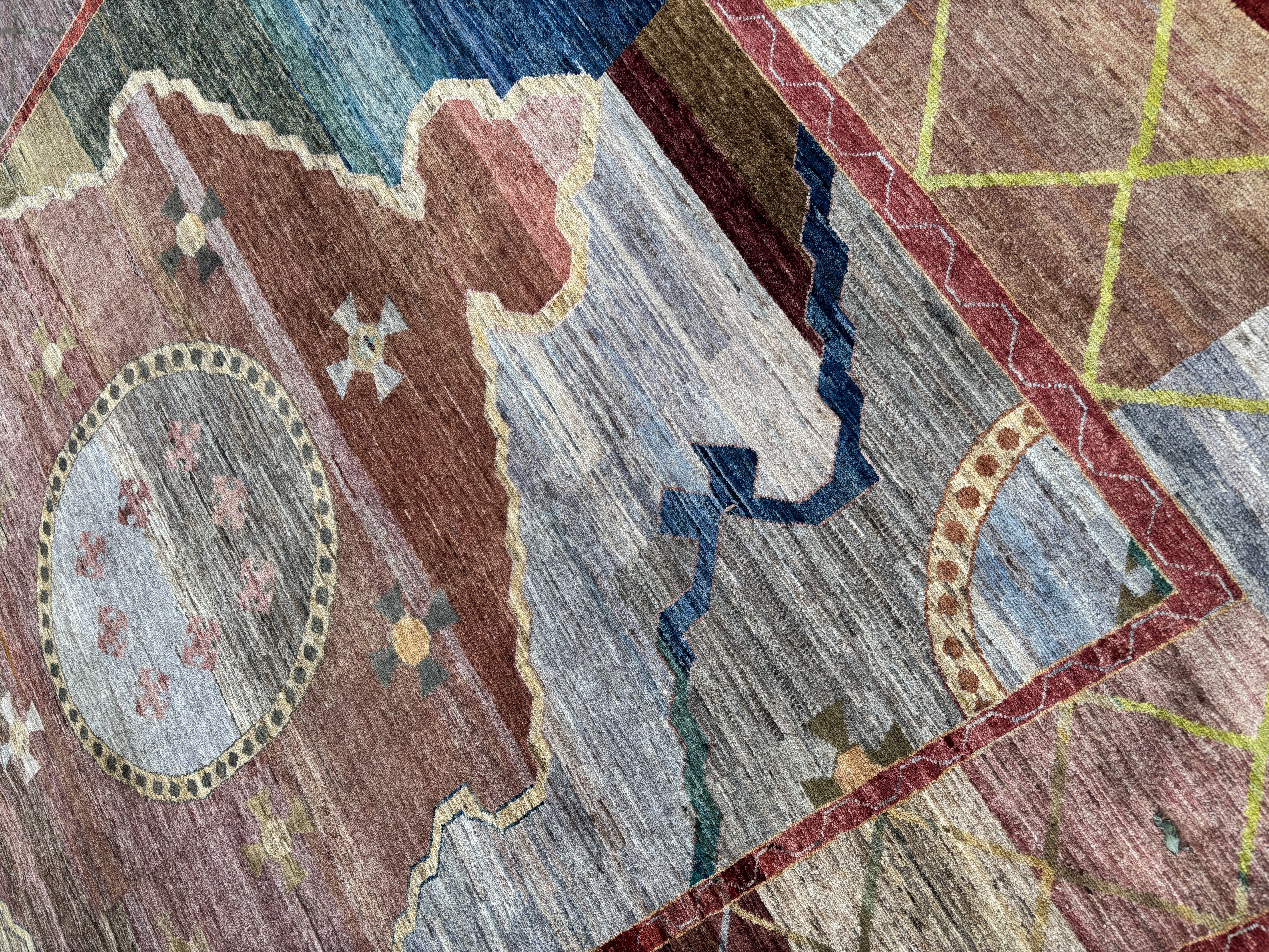 Sultanabad Art tapijt Maat: 350X254