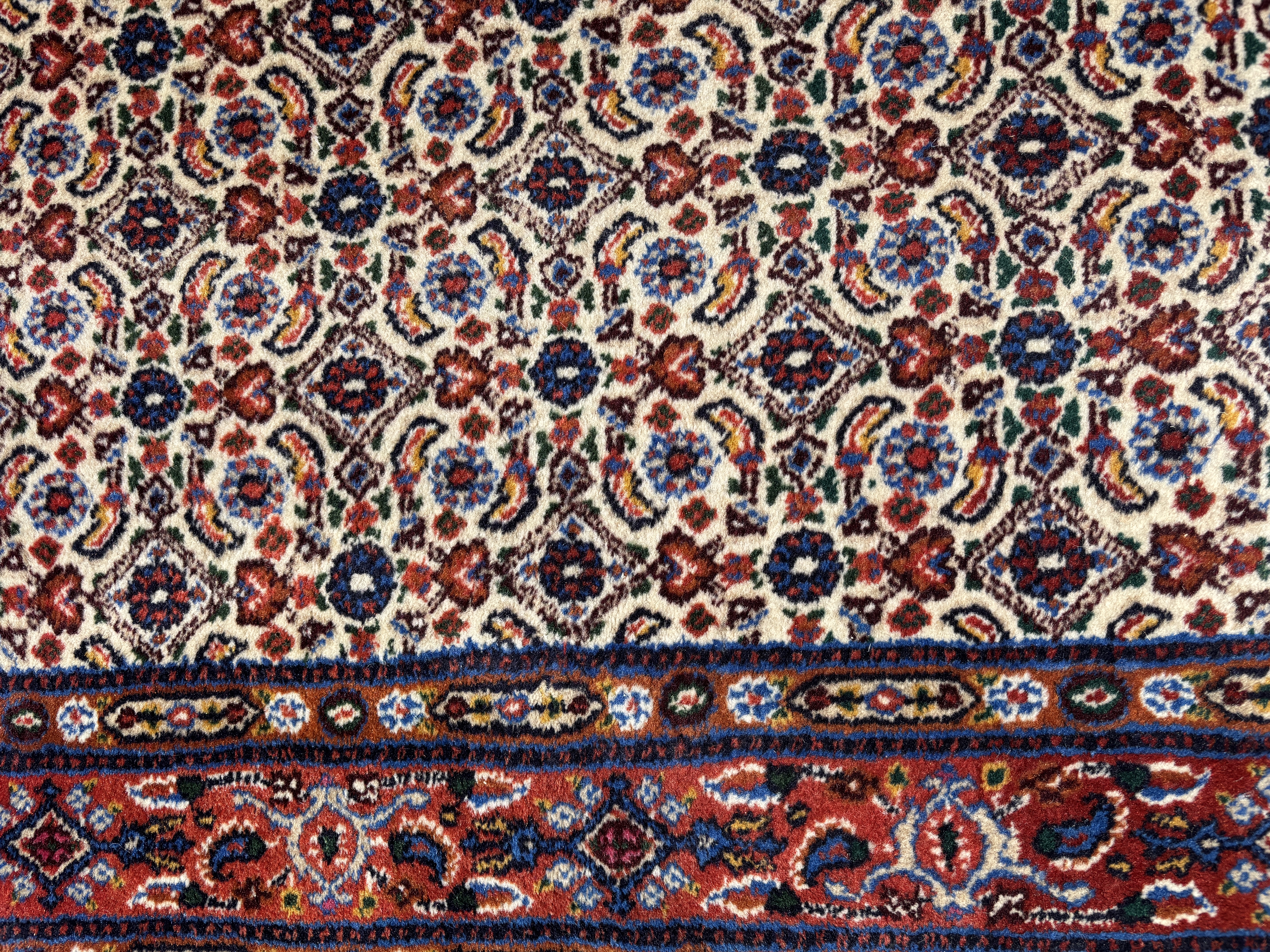 Handgeknoopt loper maat: 394x76
