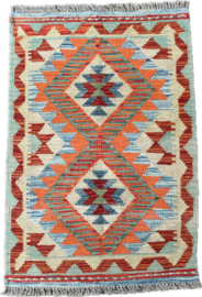 Kelim tapijt maat: 87x58