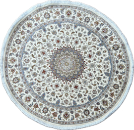Tabriz tapijt rond Maat: 190x185