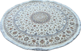 Tabriz tapijt rond Maat: 190x185