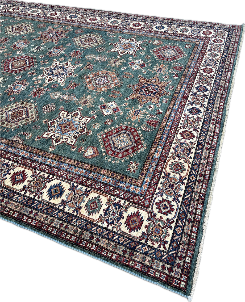 Kazak tapijt maat: 380x253