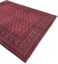 Afghaans Daulatabad handgeknoopt maat: +/- 200x300
