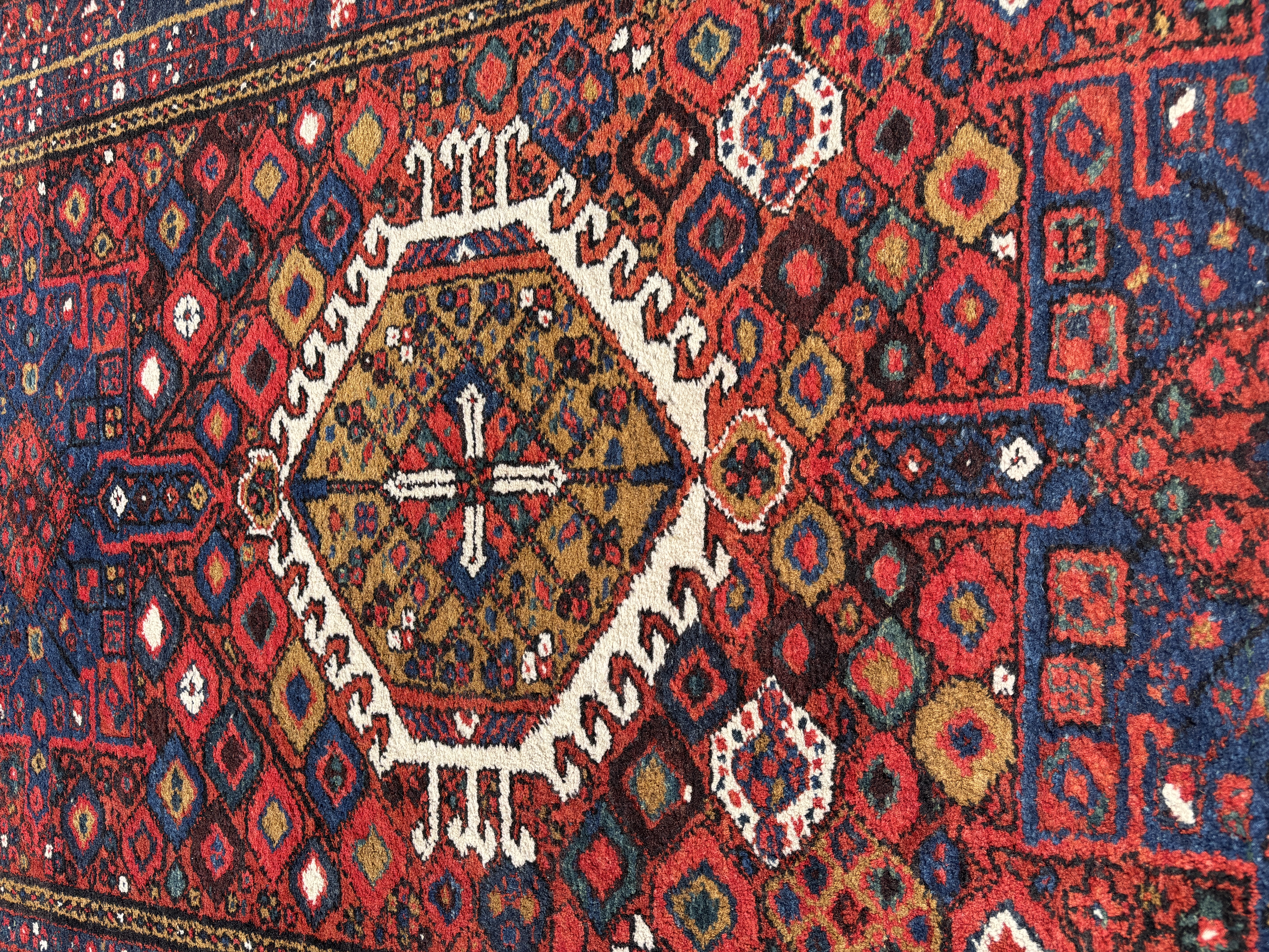 Antieke Hamadan loper Maat: 449x115