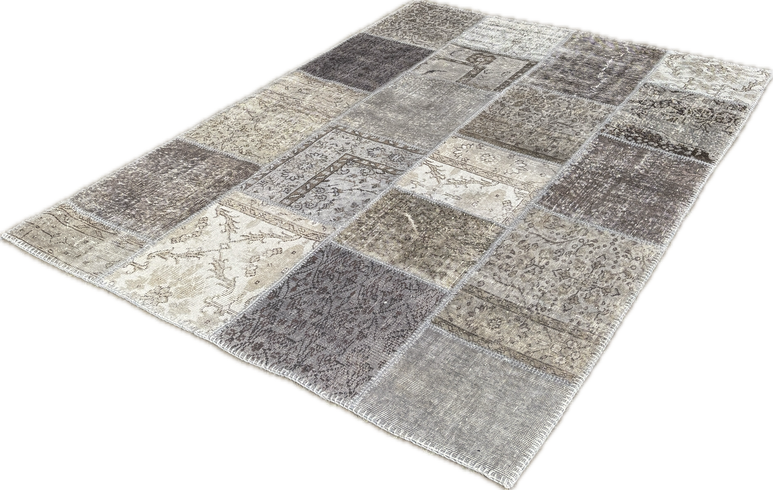 Vintage Patchwork tapijt maat:170x241