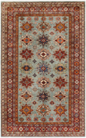Kazak tapijt maat: 293x182