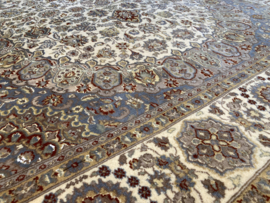 Tabriz silk/wool tapijt Maat: 292x197