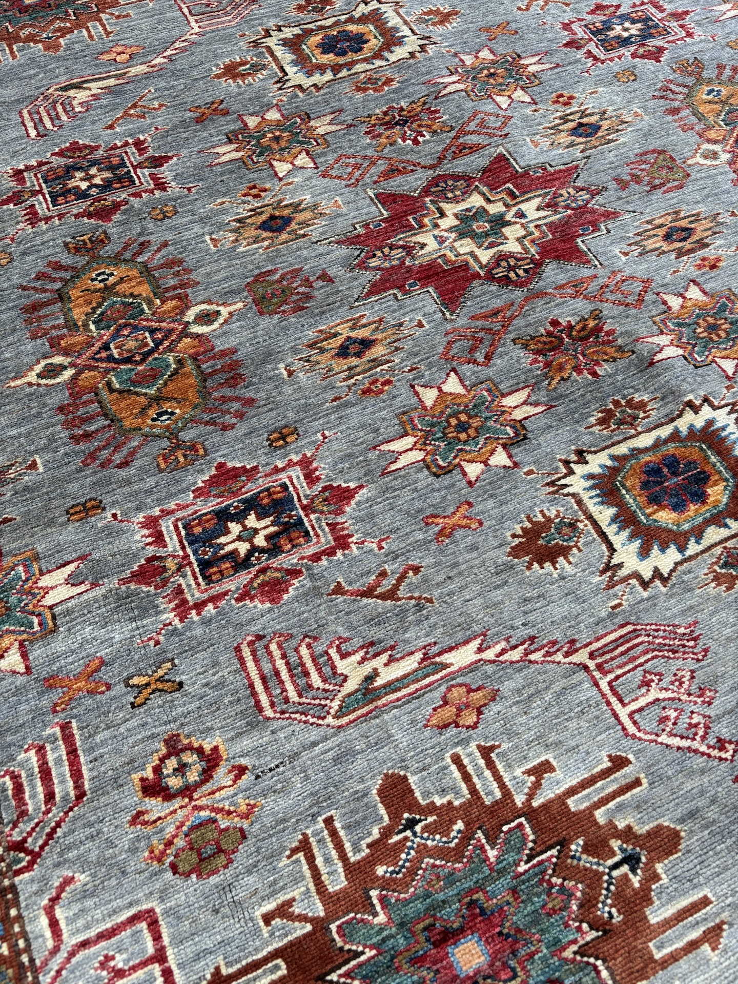 Kazak tapijt maat: 275x188