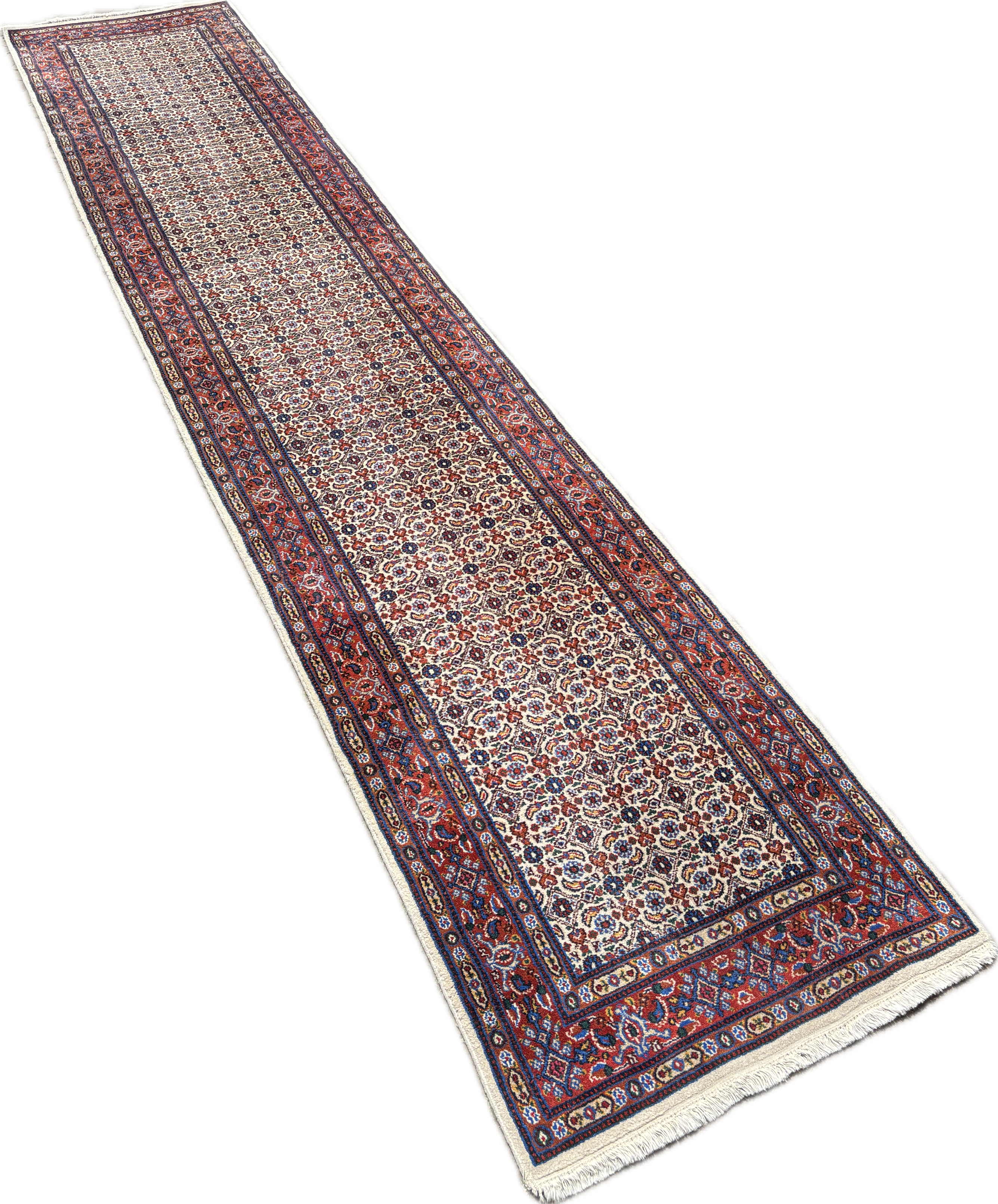 Handgeknoopt loper maat: 394x76