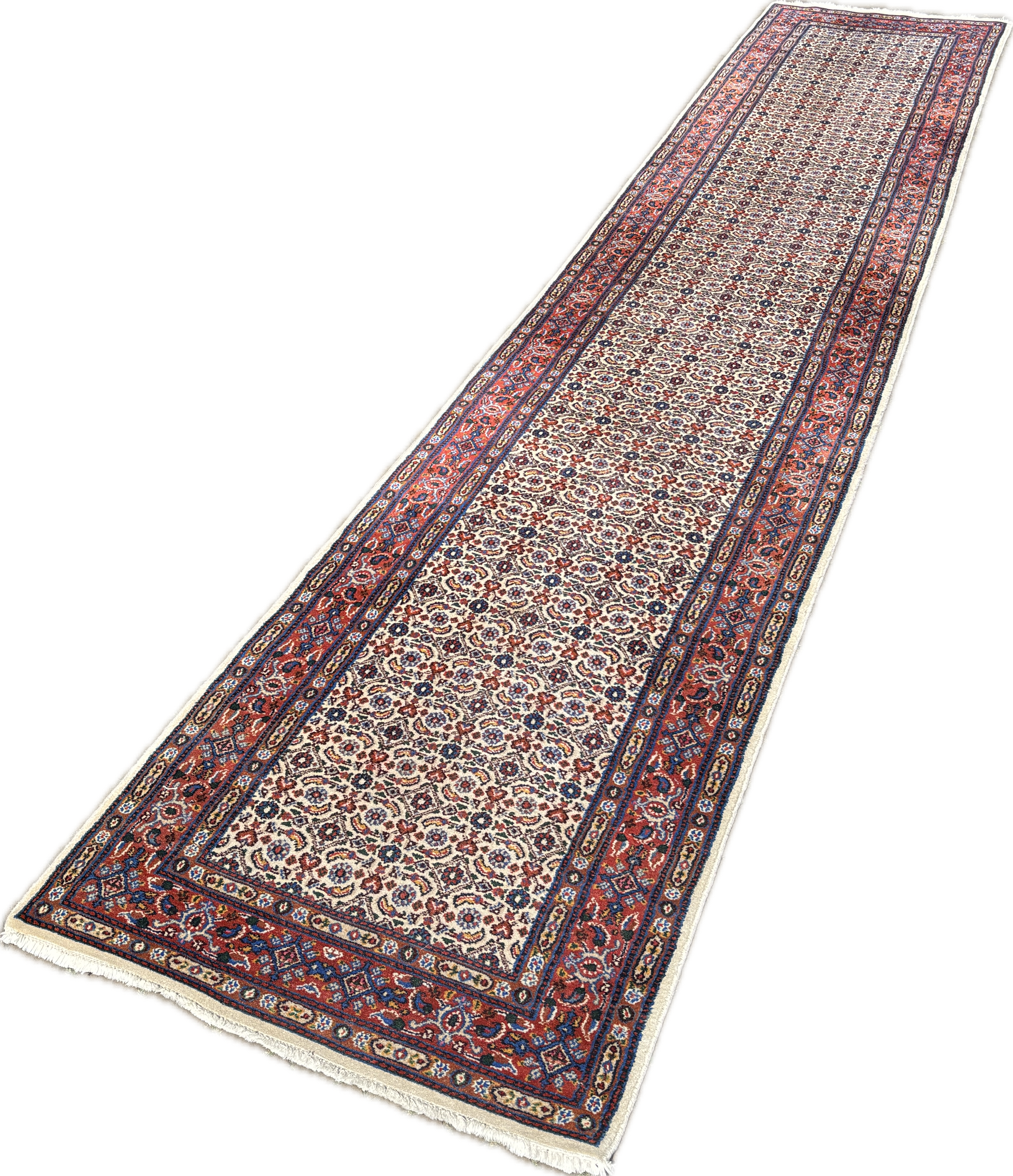Handgeknoopt loper maat: 394x76