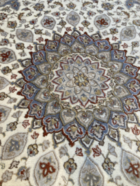 Tabriz tapijt rond Maat: 190x185