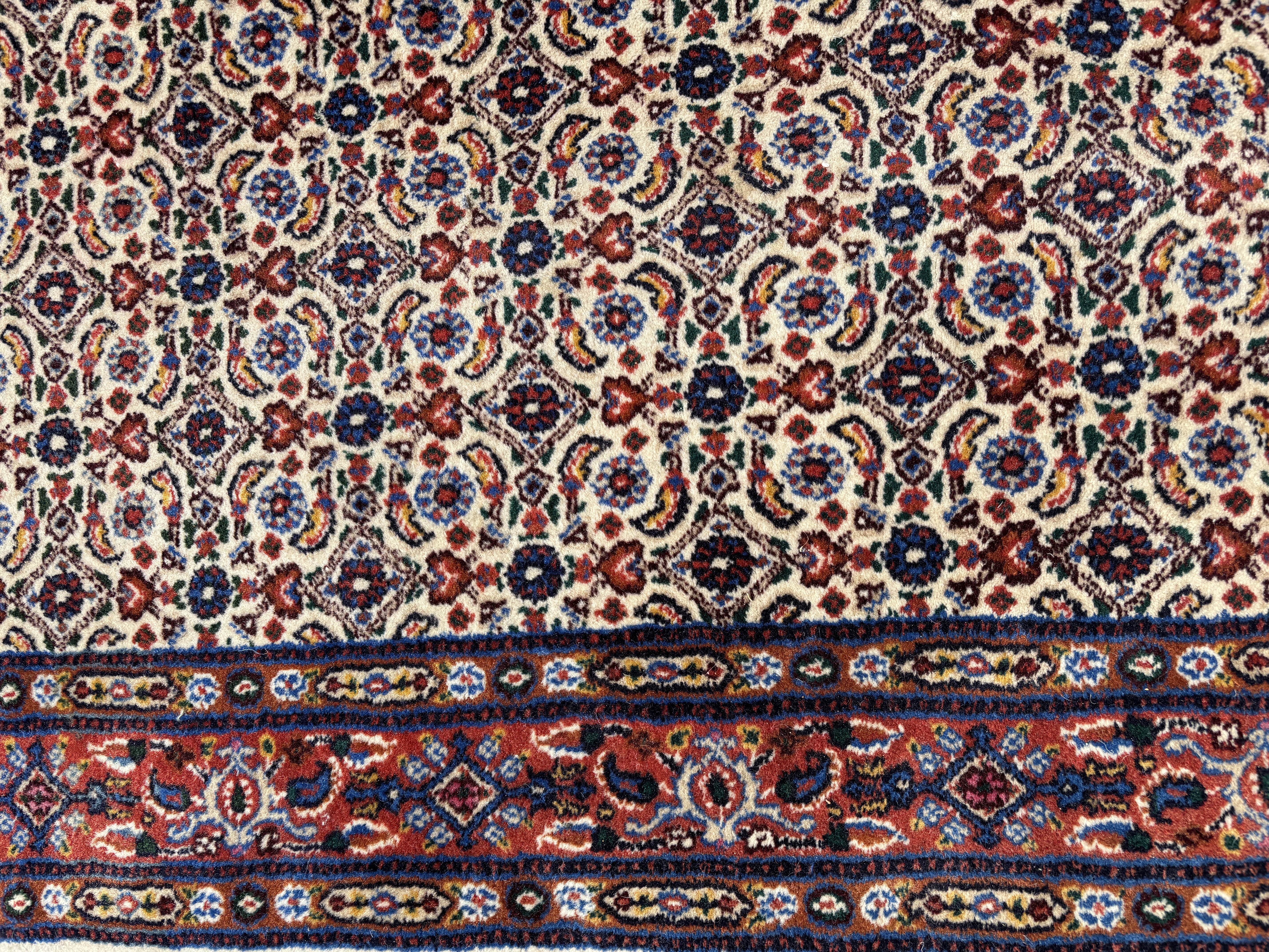 Handgeknoopt loper maat: 394x76
