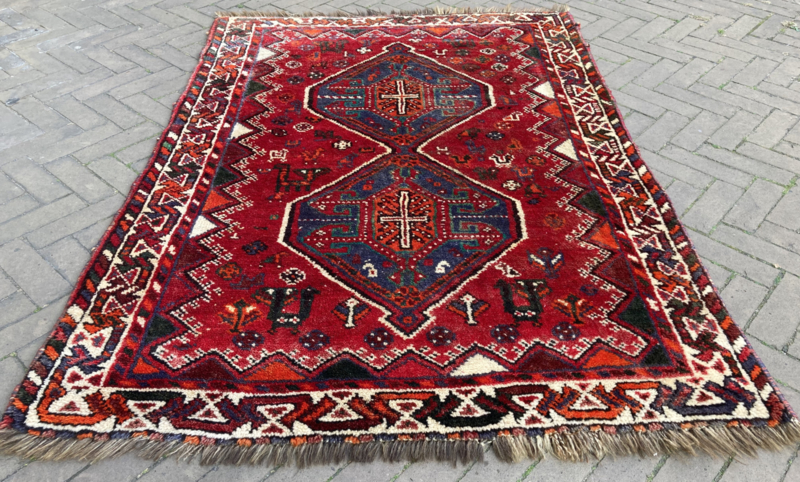 Perzisch: Qashqai tapijt Maat: 110X150