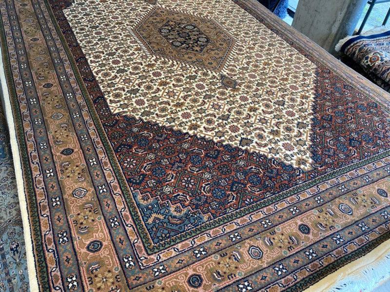 Perzisch: Handgeknoopte Bidjar tapijt Maat: 200X300