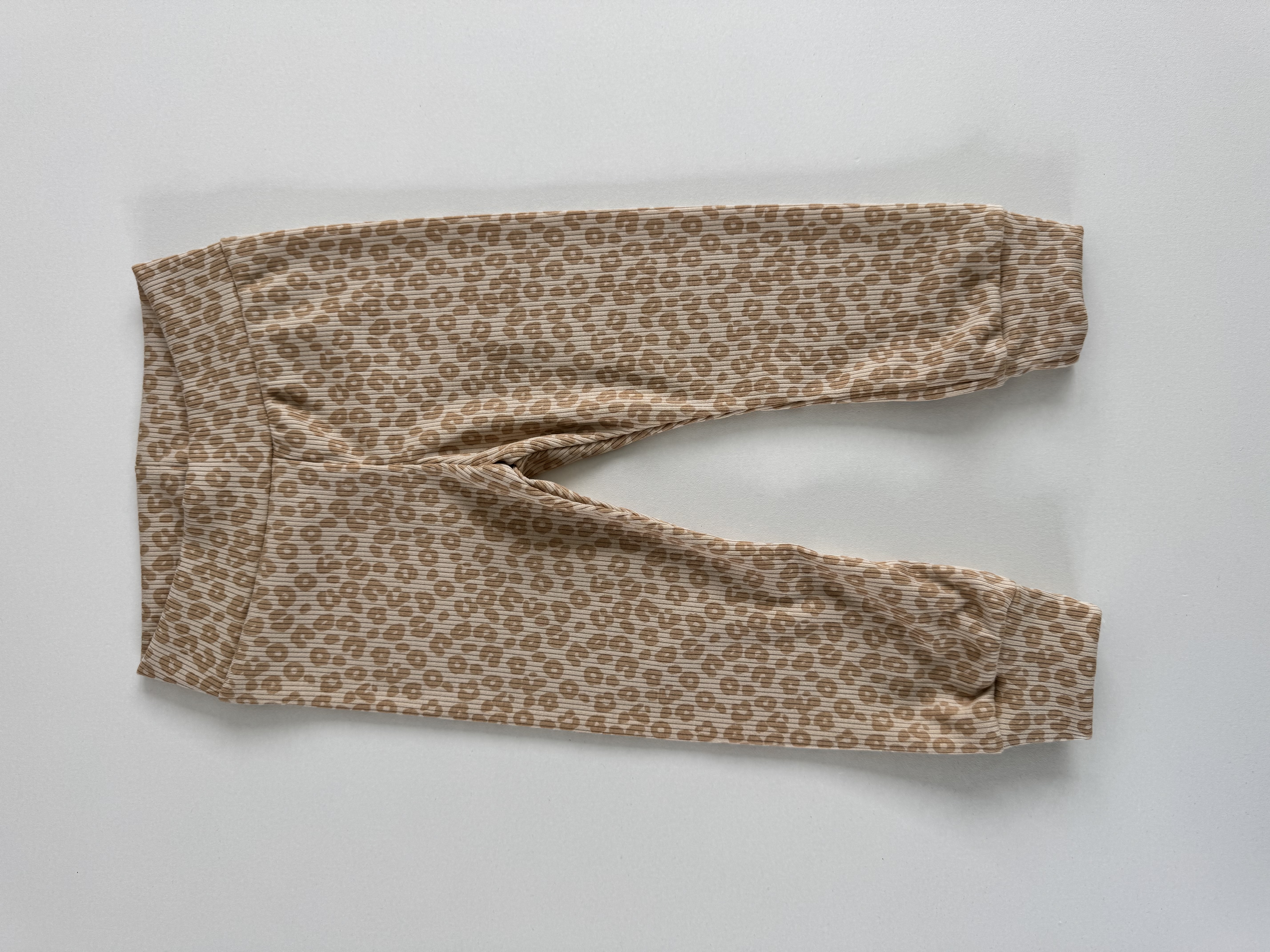 Huisje8 - Loungewear broek rib LEOPARD