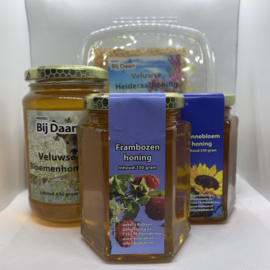 Kennismakingpakket - 4 soorten honing