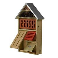 Insectenhotel, met steen