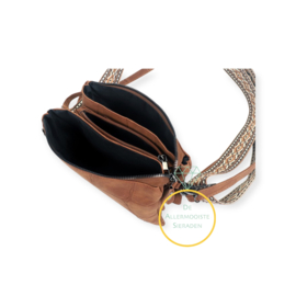 Camel New Orleans schoudertasje / clutch