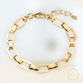 Armband met grote schakels