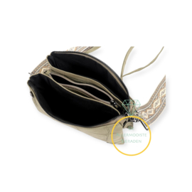 Groen New Orleans schoudertasje / clutch