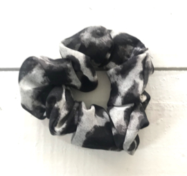 Scrunchie Zwart Wit