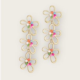 Oorbellen Bloemen.