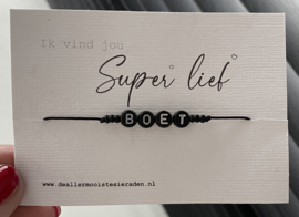 Stoere armband jongens