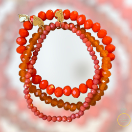 Armbandjes 3 delig Oranje