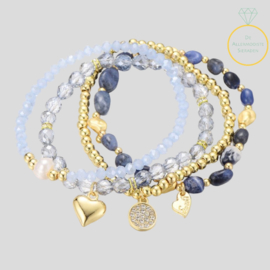 Armbandjes Hart Blauw